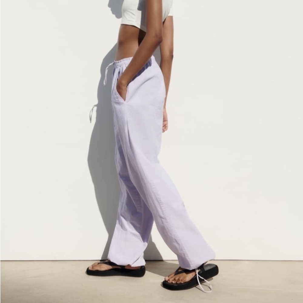 Zara Parachute Pants - Picture 2 of 6